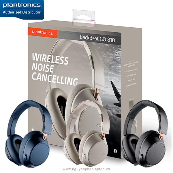 Tai Nghe Không Dây Plantronics BackBeat GO 810 Active Noise Canceling