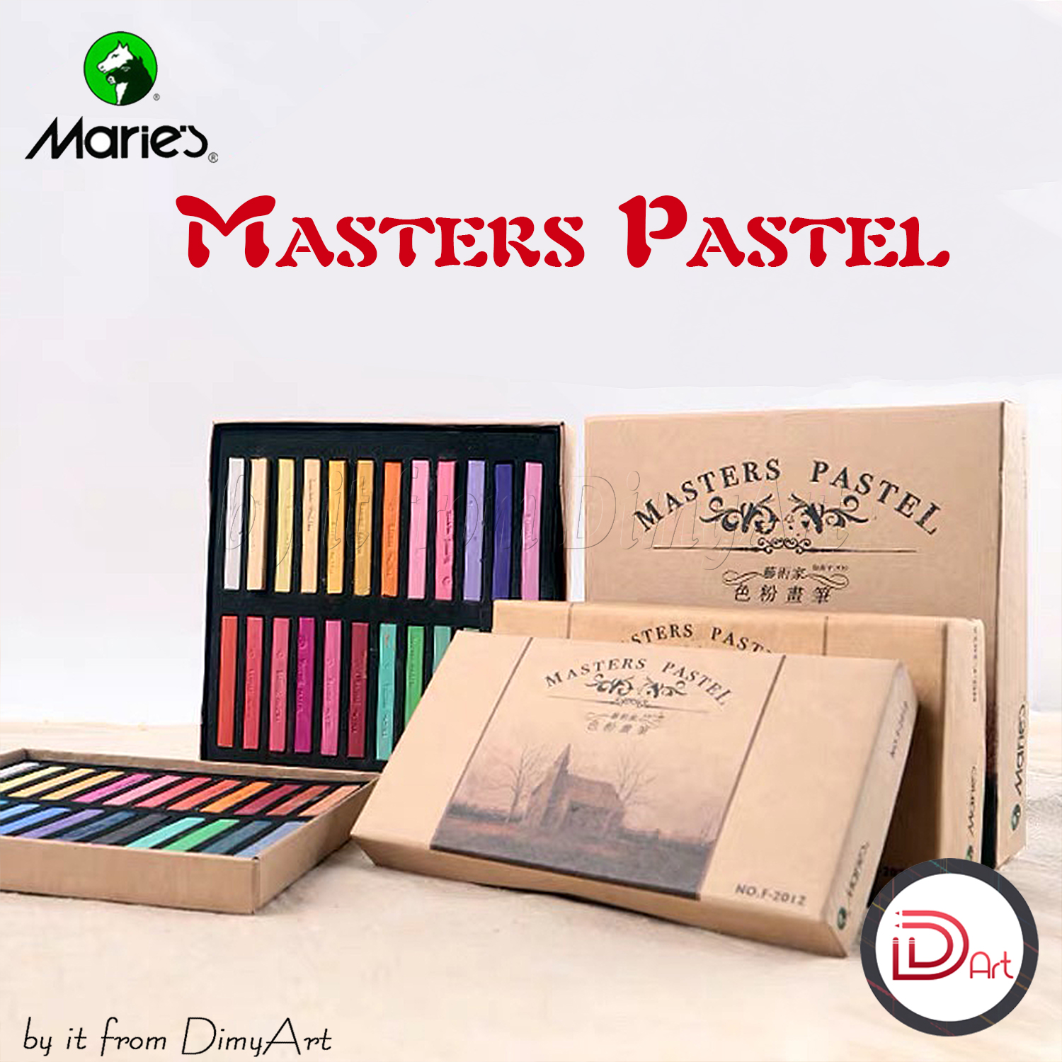 [HCM]Phấn tiên Masters Pastel MARIEs 12/24/36/48 màu