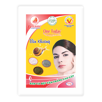 ONE TODAY - KEM VÀ BỘT TẮM TRẮNG CAO CẤP BÙN KHOÁNG
