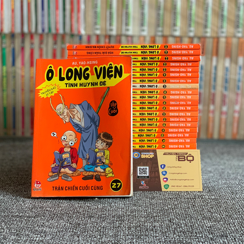 Truyện Ô Long Viện Tình Huynh Đệ trọn bộ 27 tập - Sách truyện Full bộ