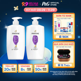 Combo 2 Dầu Gội Pantene Chăm Sóc Hư Tổn 900g