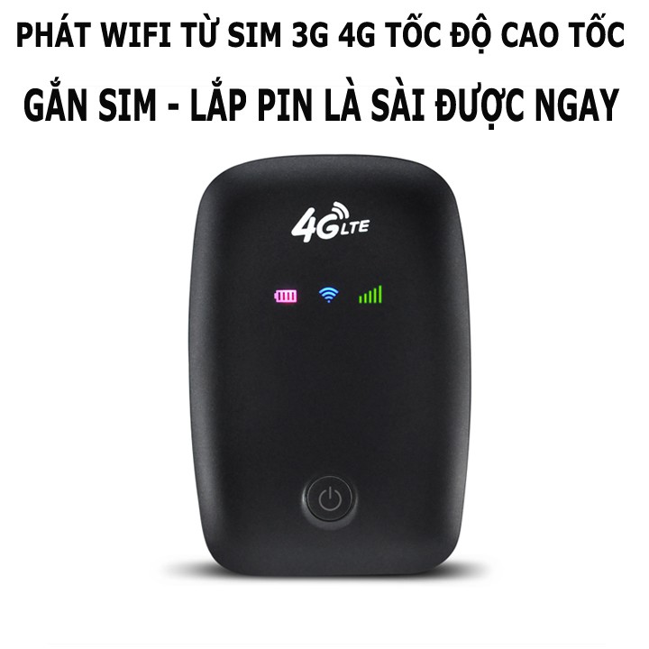 Phiên bản mới bộ phát wifi mf925 4g lte - phát wifi 4g từ sim, không dây, đa mạng,siêu tốc,hàng cực bền