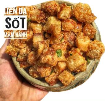 Tóp Mỡ Sấy Cháy Tỏi 100G / 250G / 500G