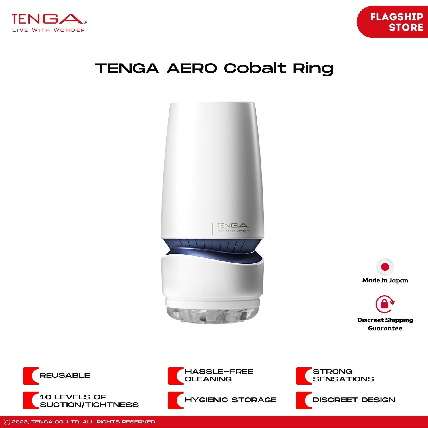 Tenga Aero Cobalt Ring Masturbator - Reusable, Discreet Packaging,  Innovational Aero Tech | Lazada Singapore