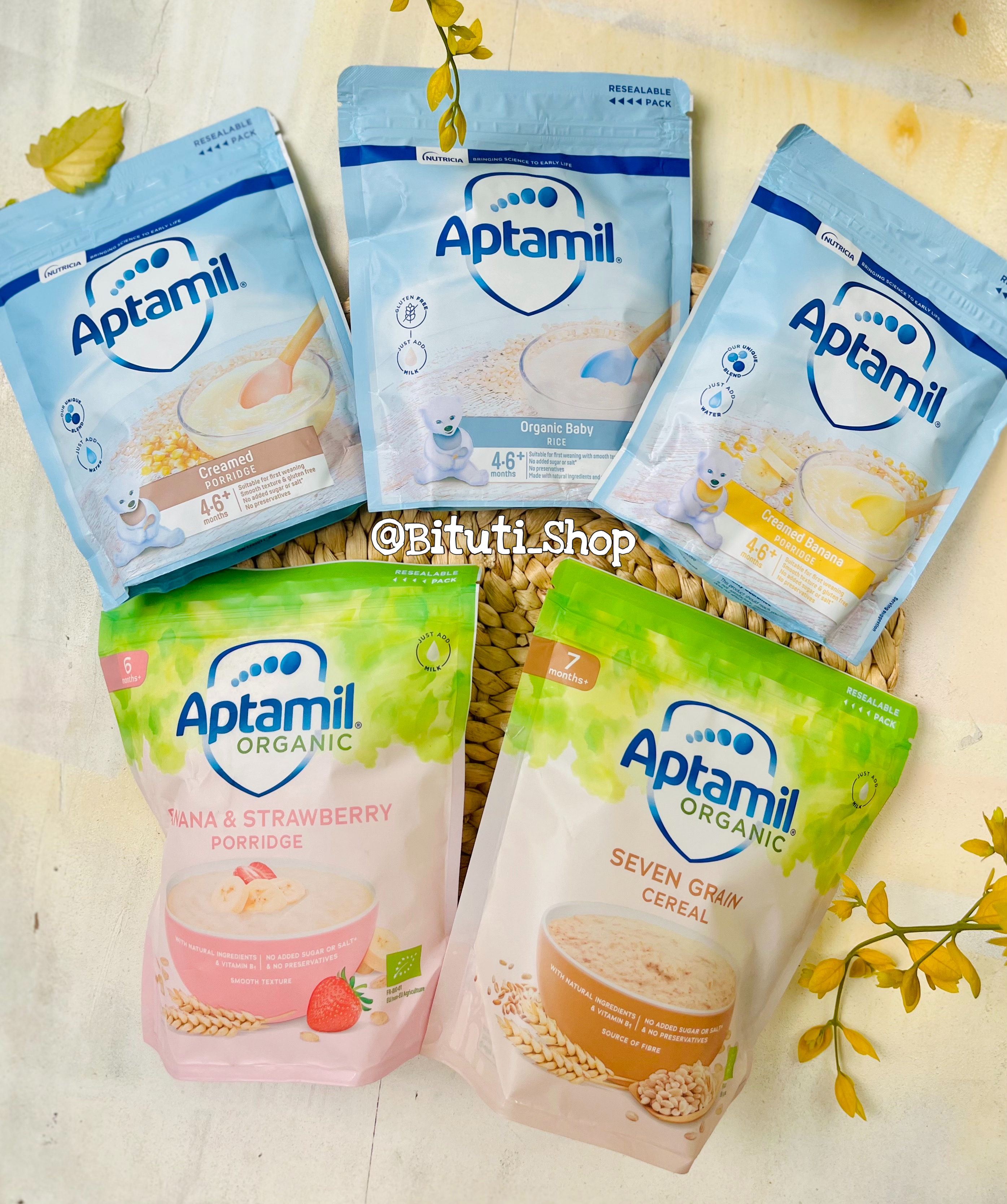 Bột ăn dặm Aptamil Anh cho bé từ 4 tháng - Bituti Shop