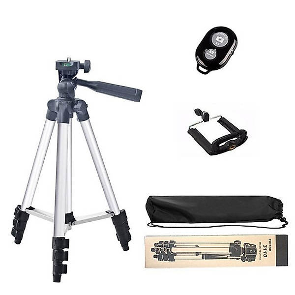 Gậy 3 chân tự sướng tripod tf 3110 và remote