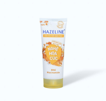 Hazeline Facial Cleanser Helps Reduce Acne with Turmeric and Chamomile (100g Tube)