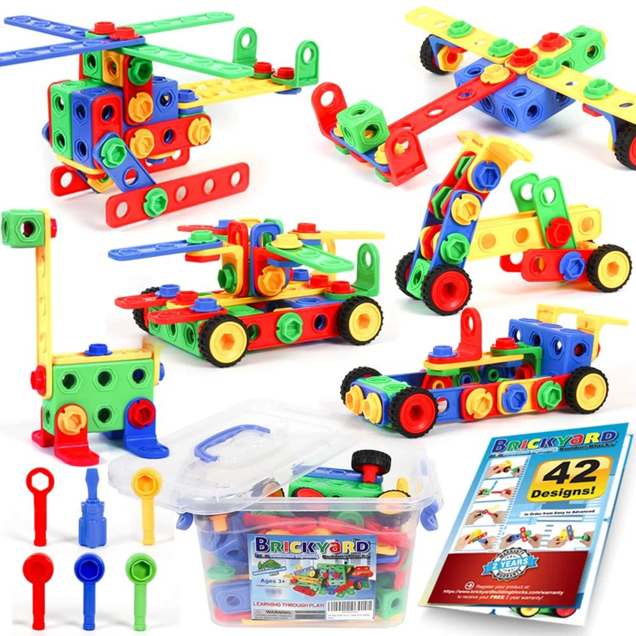 163 Piece STEM Toys Kit, Educational 