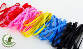 Bịch sợi dây thun cột tóc nhiều màu