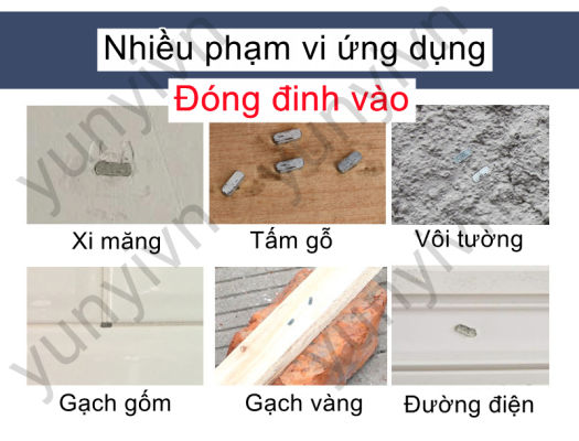 Dụng cụ hỗ trợ đóng đinh bê tông, thi công cơ điện, đóng đinh tường ST18/ST18B/ST38