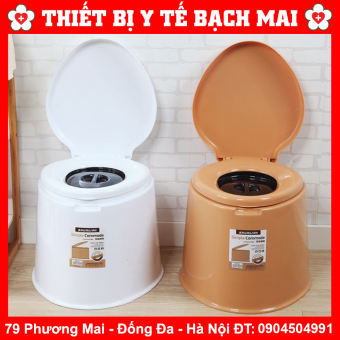 Bô Vệ Sinh Di Động Tiện Lợi Cho Người Già Bà Bầu