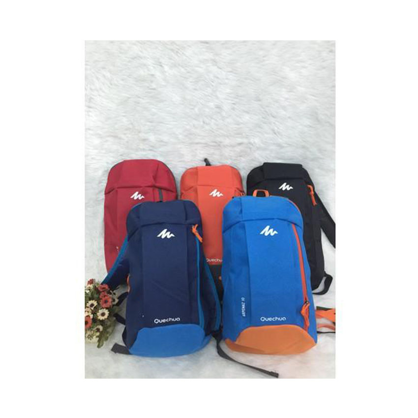 Balo thể thao thời trang nam Quechua BL01 Hani Store tặng kèm 2 dây chun buộc tóc cute xinh xắn, balo đường may chắc chắn, nhẹ nhàng. tiện dụng