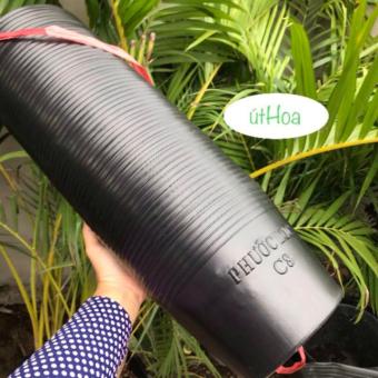 100 chậu nhựa đen c8 trồng cây, ươm cây (dày)