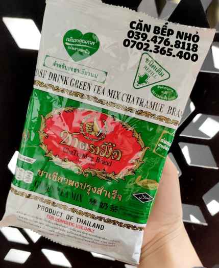 Set nguyên liệu Trà Thái xanh, tự pha tại nhà- đơn giản, dễ làm, thơm ngon