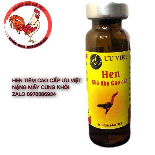 Trị Hen tiêm Gà ƯU Việt
