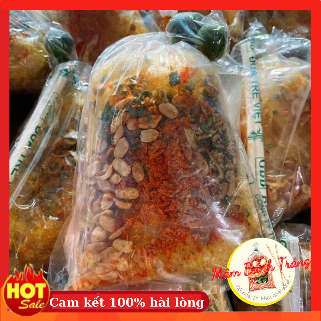 Bánh tráng trộn thập cẩm Bon Bon bánh tráng tự trộn Tây Ninh siêu nhiều topping - 04100109