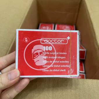 DAO MỔ DOCTOR SỐ 11 dùng trong tiểu phẫu y tế, dao nặn mụn - KATOJI