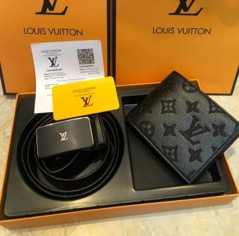 Set Thắt Lưng Kèm Ví Nam Cao Cấp Fullbox TN416