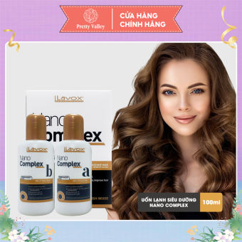 Uốn lạnh siêu dưỡng Lavox Nano Complex thế hệ mới 100ml, uốn tóc xoăn nhanh, dưỡng tóc, bảo vệ tóc - Pretty Valley Store