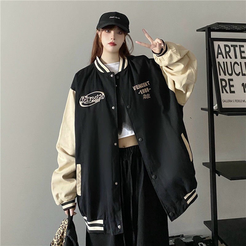 Áo khoác da lộn 2 lớp dày dặn kiểu bomber xịn xò 2022