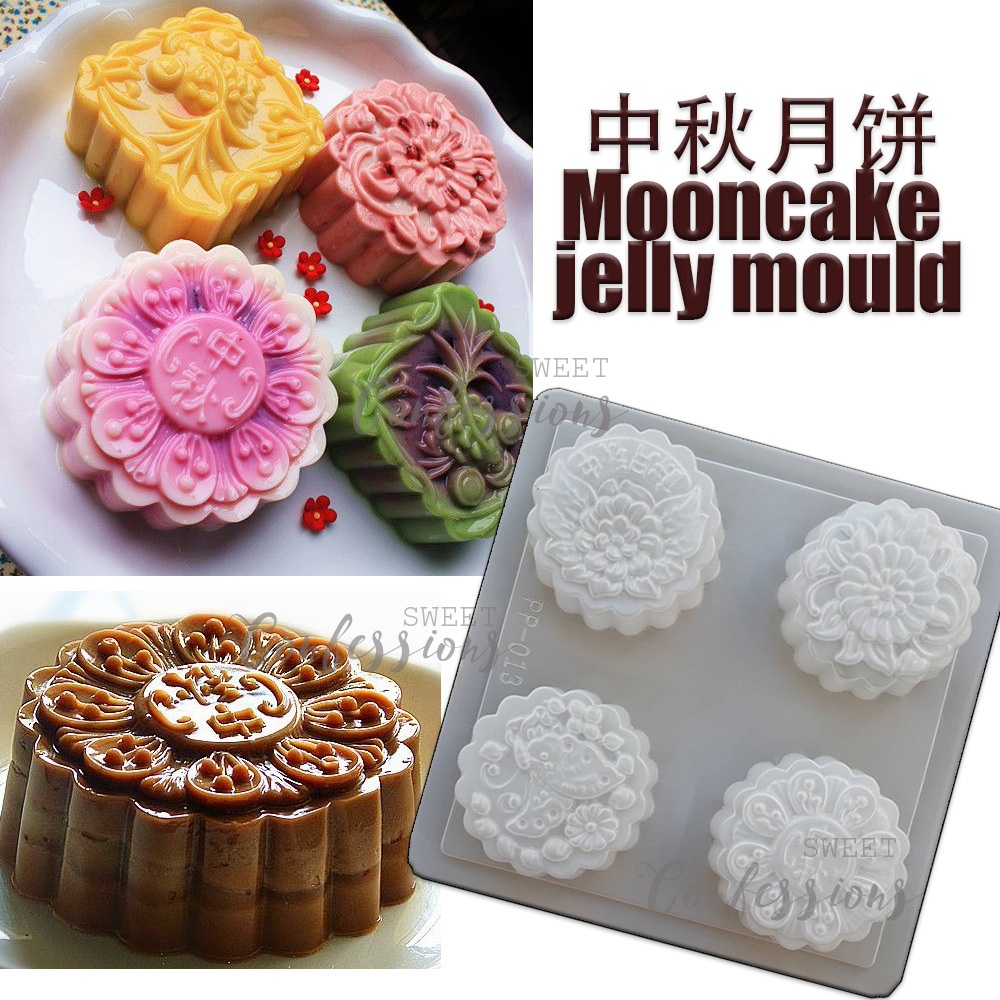 Polycarbonate Festive Japanese Mooncake Chocolate Mold