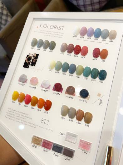 SET SƠN MÓNG TAY PRETTY 92 MÀU tặng kèm bảng màu và base top