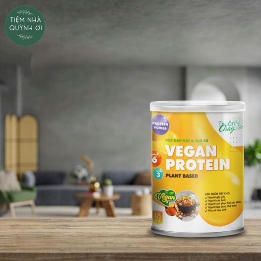 Vegan protein - bột đậu hạt rau củ thuần chay không đậu nành