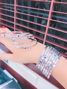 Bộ Ximen 7 Chiếc Bạch Kim Đẹp - GiviShop - xm270921 [ Chất liêu bạc pha, cam kết không đen không dị ứng ] - mau vong ximen dep, vòng ximen đẹp , vong bo ximen dep, bo vong ximen kieu dep, bo vong ximen 18k dep, vong ximen kieu dep