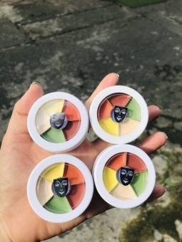 Che khuyết điểm triệt sắc Kryolan dạng ô nhỏ 6 ô màu che mọi khuyết điểm