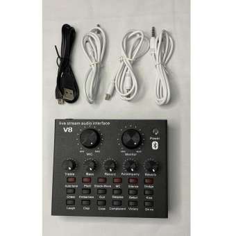 Sound card Thu Âm hát karaoke V8