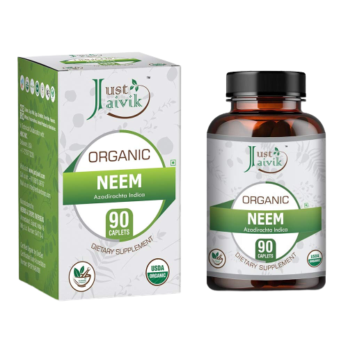 Viên uống sạch mụn, làm đẹp da Just Jaivik Neem