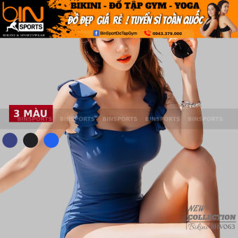 Bikini Nữ Một Mảnh Bộ Đồ Bơi Liền Thân Freesize BinSports BHV063