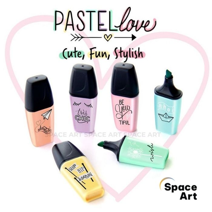 Bút dạ quang highlight stabilo boss mini pastel 07