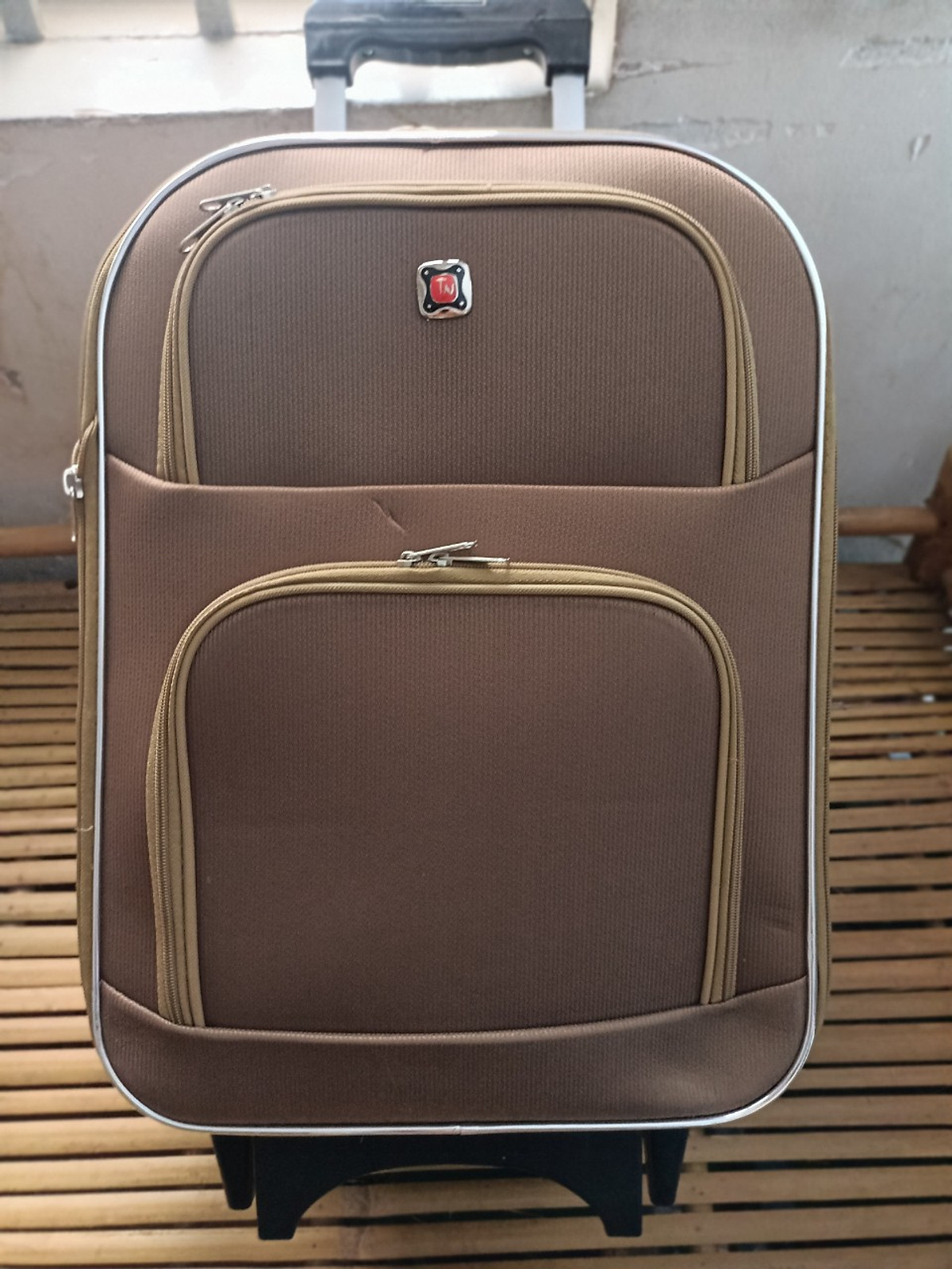 Vali du lịch kéo tay 20 inch - Màu Ghi