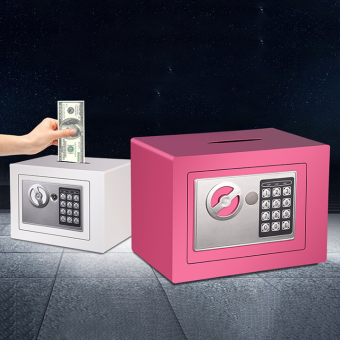 KÉT SẮT ĐIỆN TỬ CHỐNG CHÁY, KÉT SẮT MINI KHOÁ ĐIỆN TỬ CÓ KHE ĐÚT TIỀN