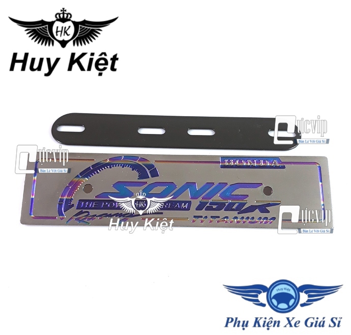 Bảng Tên Sonic Titanium Kèm Ốc Inox Thái MS1401