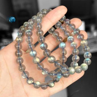 Vòng tay đá hắc nguyệt quang 7.5mm