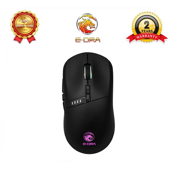 Chuột gaming wireless edra em620w chính hãng bảo hành 24 tháng