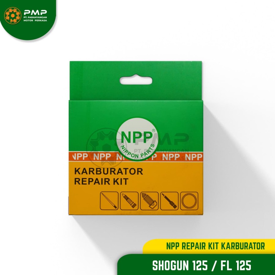 REPAIR KIT PARKIT KARBURATOR SHOGUN 125 / FL 125 NPP Harga 26,640 rupiah*Gratis Ongkir