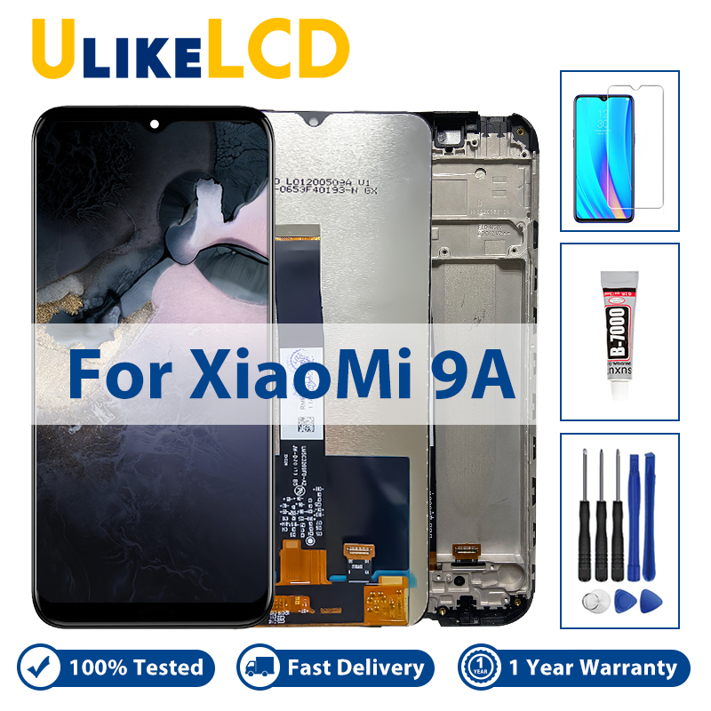 Màn Hình LCD Chất Lượng Cao AAA Cho Xiaomi Redmi 9A Bộ Lắp Ráp Màn Hình LCD Cho Redmi 9A M2006C3LG 10 Dụng Cụ Sửa Chữa Màn Hình Cảm Ứng