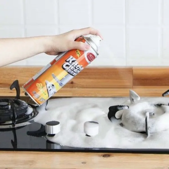 Chai Xịt Vệ Sinh Nhà Bếp Sạch Bóng, đánh Bay Dầu Mỡ - Bình Xịt Vệ Sinh Nhà Bếp - Chất Tẩy Rửa Nhà Bếp