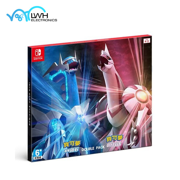 Pokemon Brilliant Diamond & Pokemon Shining Pearl Double Pack - Nintendo Switch ( Physical ) ราคา  1,071 บาท*ส่งฟรี