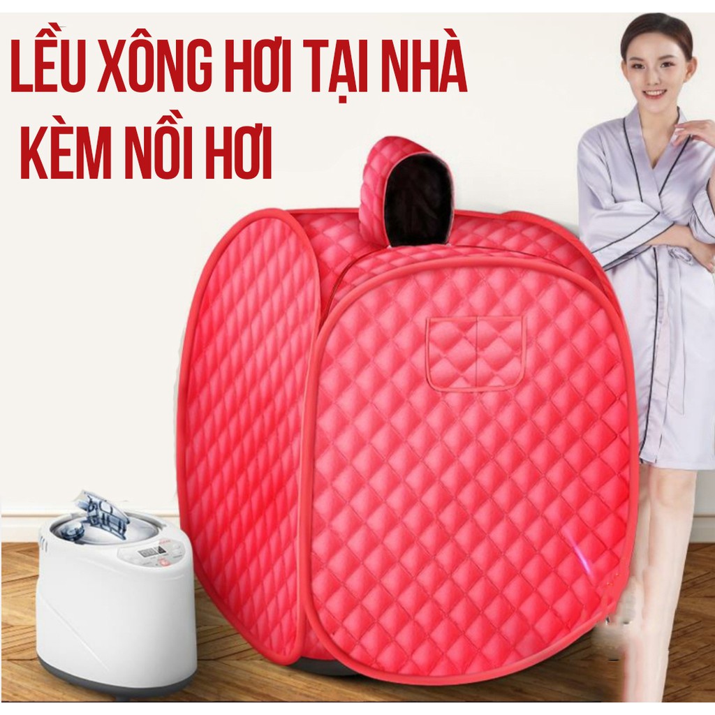 Combo nồi xông hơi và Lều xông hơi tự bung 3 lớp gấp gọn, dung tích 4-3-2.5 lít, Nồi xông hơi điện ,Nồi xông hơi điện đa năng, Lều Xông kèm nồi giúp Giảm Cân, Trị Liệu Cảm Cúm,tăng cường sức khỏe ,thải độc gan ,Sau Sinh,