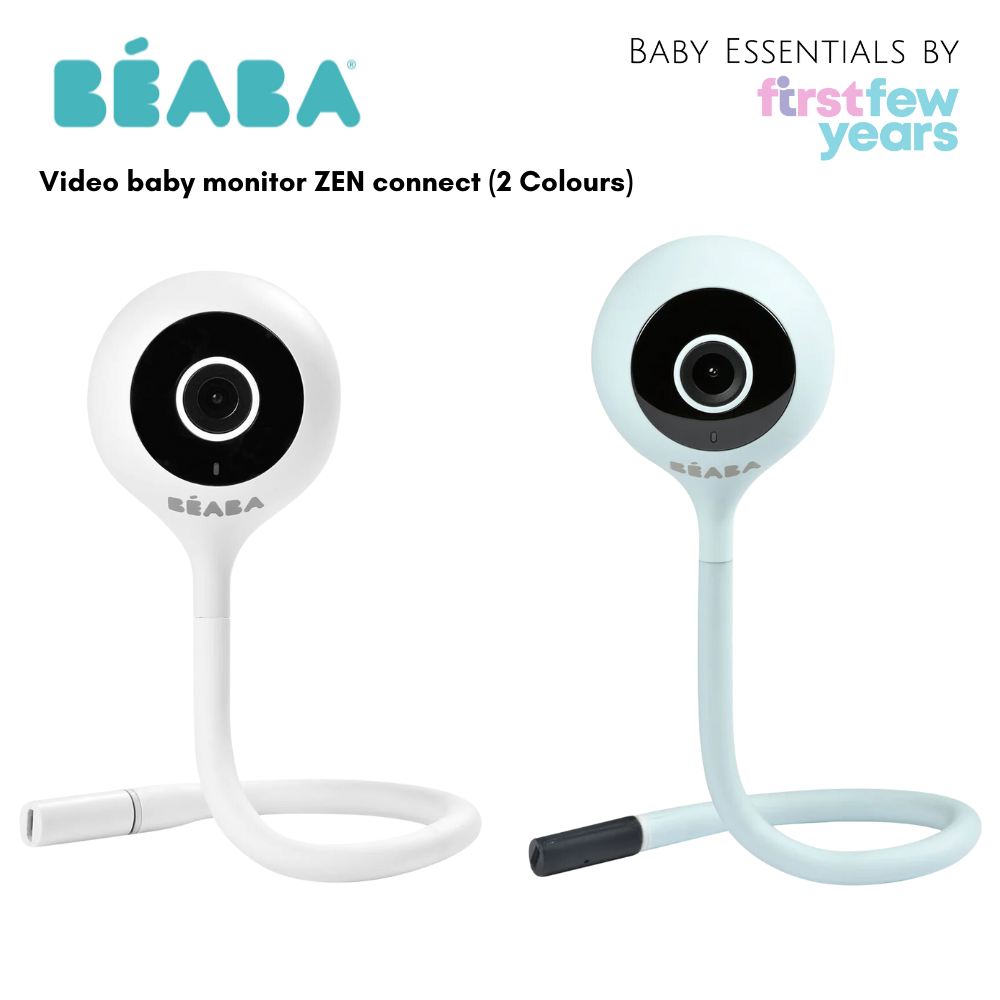 BEABA ZEN CONNECT BABY VIDEO MONITOR - BLUE (BS PLUG)