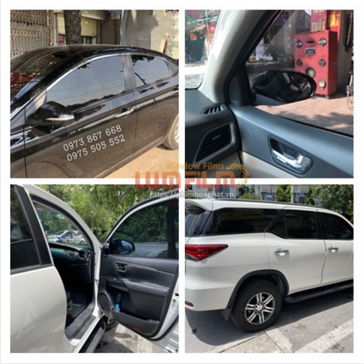 Phim cách nhiệt cắt theo xe (COMBO siêu tiết kiệm)