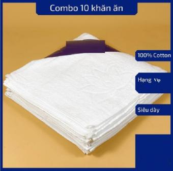 Set 10 khăn ăn cotton thương gia