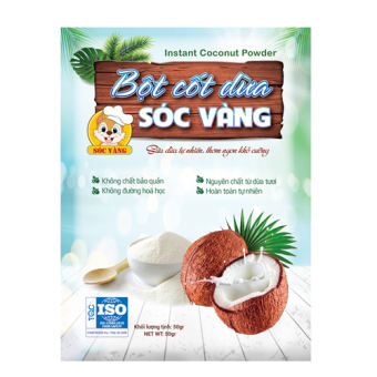 Bột Cốt Dừa Sóc Vàng 50gr