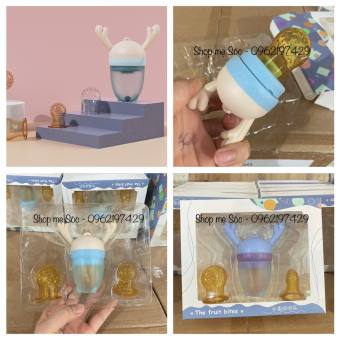 Túi nhai ăn dặm Silicon chống hóc cho bé MS001