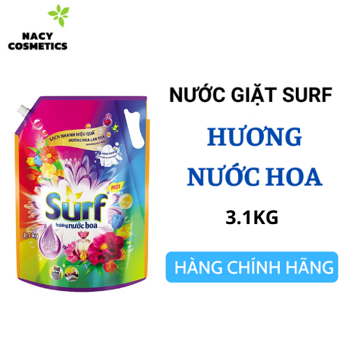 Nước giặt surf hương nước hoa túi 3.1kg