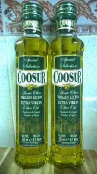 Combo 2 Chai Dầu Olive Extra Virgin Olive oil Coosur 250ML